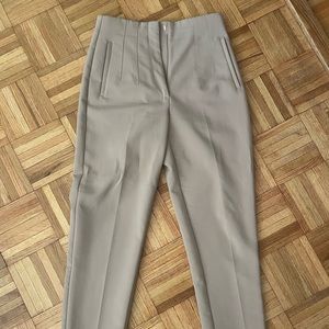 Beige zara dress pants